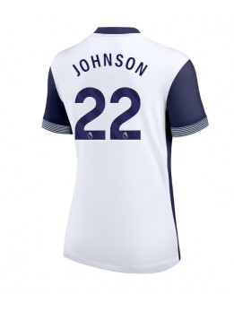 Tottenham Hotspur Brennan Johnson #22 Zenski Domaci Dres 2024-25 Kratak Rukavima